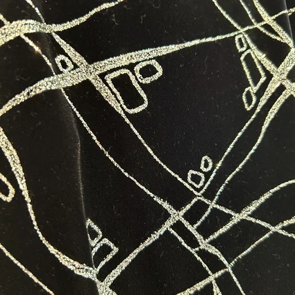 Mondor black&silver figure skating dress size petite small with matching top hat - Picture 5 of 10